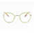 GERMANO GAMBINI Germano Gambini  Gg76 Eyeglasses GOLD