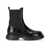 Ganni GANNI BLACK NAPLACK MID CHELSEA BOOT Black