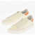 Heron Preston Leather Low Top Sneakers With Contrasting Detail White