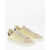 Heron Preston Canvas Low Top Sneakers With Leather Detail White