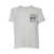 Dondup Gray T-shirt with logo Gray