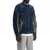 Sacai Denim And Nylon Jacket For Men BLUE