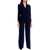 NORMA KAMALI Double-Breasted Straight Leg Jumpsuit TRUE NAVY