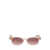 Flatlist Flatlist Le Boucheron Sunglasses In Crystal Blush PINK