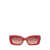 Flatlist Flatlist Eazy Sunglasses In Red RED