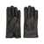 Emporio Armani Emporio Armani Leather Man Gloves Accessories Black