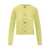 Jucca Jucca Crew Neck Cardigan YELLOW