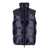 DSQUARED2 Blue Sleeveless Down Jacket With Dsq2 Logo Patch In Polyamide Man BLUE