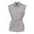 Fabiana Filippi Sleeveless poplin shirt Gray