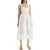 Self-Portrait Sangallo Lace Midi Dress WHITE