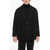 Neil Barrett Wool Blend Oversized Peacoat Black