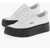 AMBUSH Canvas Low Top Sneakers With Contrasting Sole Black & White