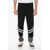 Neil Barrett Neoprene Skinny Fit Joggers With Contrasting Details Black