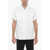 Neil Barrett Short Sleeved Shirt With Double Breast Pocket White