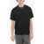 Neil Barrett Easy Fit Crew-Neck T-Shirt With Contrasting Detail Black