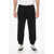 Neil Barrett Solid Color Joggers With Wool Side Bands Black