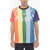 Neil Barrett Multicolor Thunder 7 Bolt Crew-Neck T-Shirt Multicolor