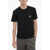 Neil Barrett Slim Fit Crew-Neck T-Shirt With Thunderbolts Embroidery Black