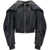 THE ATTICO Bomber Jacket BLACK