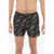 Neil Barrett All Over Thunderbolt Printed Swim Shorts Black