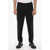 Neil Barrett Virgin Wool Skinny Fit Pants With Elastic Waistband Black