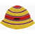 Stella McCartney Cotton Knit Bucket Hat Yellow