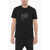 Neil Barrett Slim Fit Crew-Neck T-Shirt With Thunderbolts Print Black