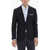 Neil Barrett Two-Buttons Blazer With Double Side Split Midnight Blue