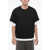 Neil Barrett Slim Fit Crew-Neck T-Shirt With Contrat Egdes Black