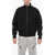 Neil Barrett Embroidered Slim Fit Sweatshirt With Zip Closure Black