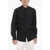 Neil Barrett Solid Color Loose Fit Shirt Black