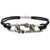 Alexander McQueen "Snake And Skull Bracelet With Intricate BLK+0446+JET.SW