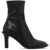 Stella McCartney Ryder Sock Ankle Boots With Heel BLACK