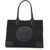 Tory Burch Ella Mini Tote Bag In Recycled Nylon BLACK