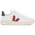 VEJA V-12 Leather Sneakers EXTRA WHITE MARSALA NAUTICO