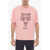 Neil Barrett Printed Aries The Warrior Crew-Neck T-Shirt Pink