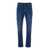 Jacob Cohen 'Bard' Blue Slim Jeans With Logo Patch In Cotton Blend Denim Man BLUE