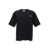 AMI Paris AMI Paris Logo Organic Cotton T-Shirt Black