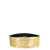 Diesel Diesel B-1Dr Metallic Leather Belt GOLD