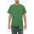 AMBUSH Solid Color Amazon Sea Foam Crew-Neck T-Shirt With Waist Poc Green