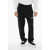 AMBUSH Fleeced Cotton Workshop Joggers With Drawstring Waist Black