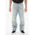 Heron Preston Straight Leg Distressed Jeans 23Cm Blue