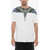 Marcelo Burlon Regular Fit Chess Wings Crew-Neck T-Shirt White