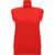 ROHE Turtleneck Top BRIGHT RED