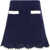 Self-Portrait Mini Skirt NAVY