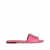 Dolce & Gabbana Dolce & Gabbana Dg Logo Leather Slides PINK