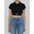 Alexander Wang Cheerleader Polo Top BLACK