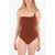 OSEREE Glittered Swimsuit Brown