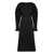 Philosophy Philosophy Di Lorenzo Serafini Virgin Wool Midi Dress Black