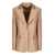 Alberta Ferretti Alberta Ferretti Ìsatin Blazer Beige